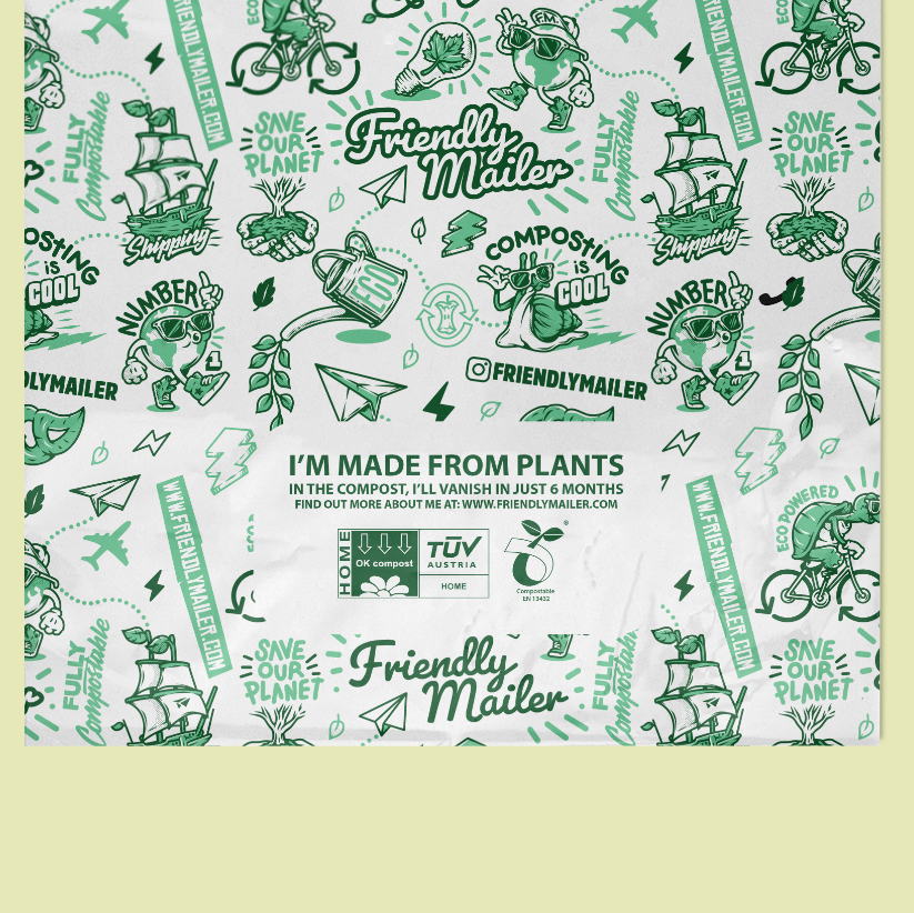 Plant Based Compostable Mailers