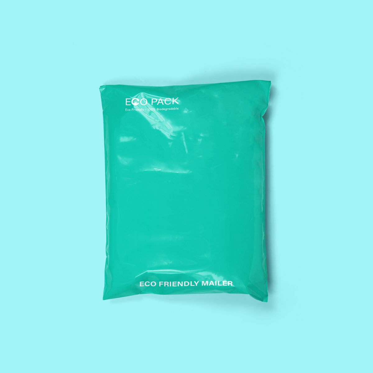 Eco Friendly Biodegradable Mailers (Turquoise)