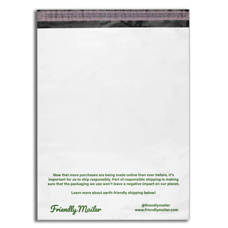 Eco Friendly Biodegradable Mailers v4 (White)