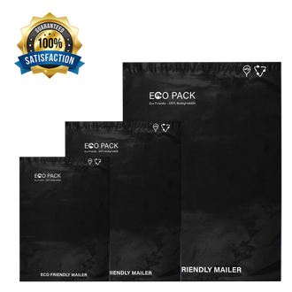Eco Friendly Biodegradable Mailers (Black)