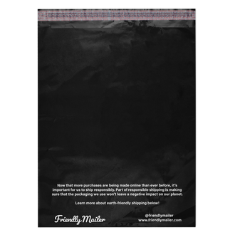 Eco Friendly Biodegradable Mailers (Black)