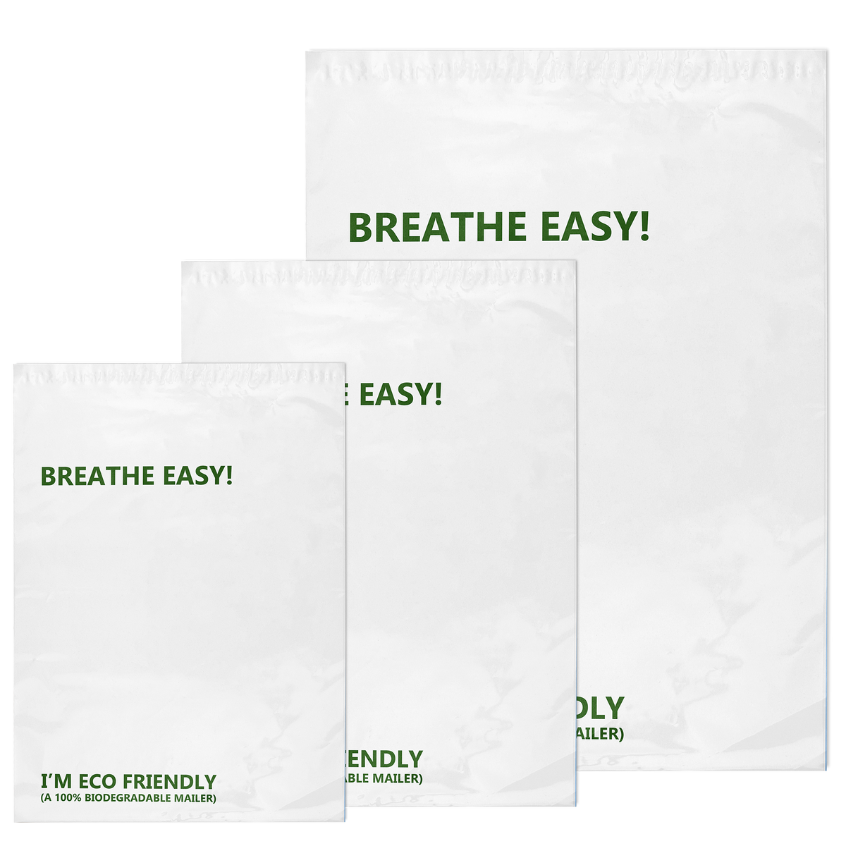 Eco Friendly Biodegradable Mailers v4 (White)